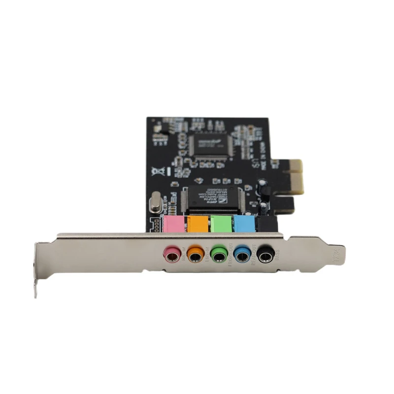 PCI-E 1X Sound Card with 5.1 Surround Sound 6 PCI-E 1X Sound Card with 5.1 Surround Sound - Image 6