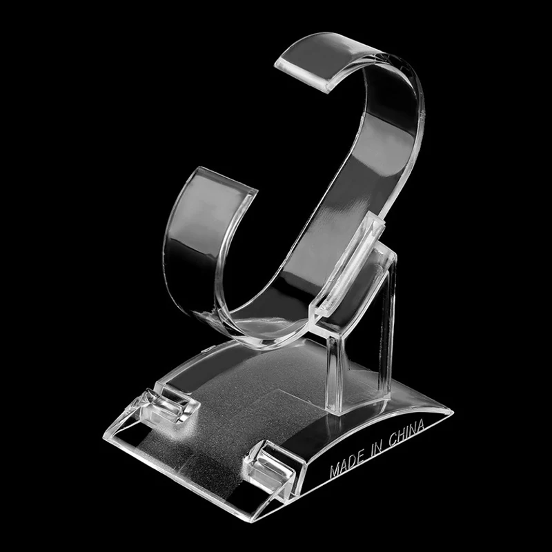 Clear Plastic Watch Display Stand for Wristwatches 3 Clear Plastic Watch Display Stand for Wristwatches - Image 3