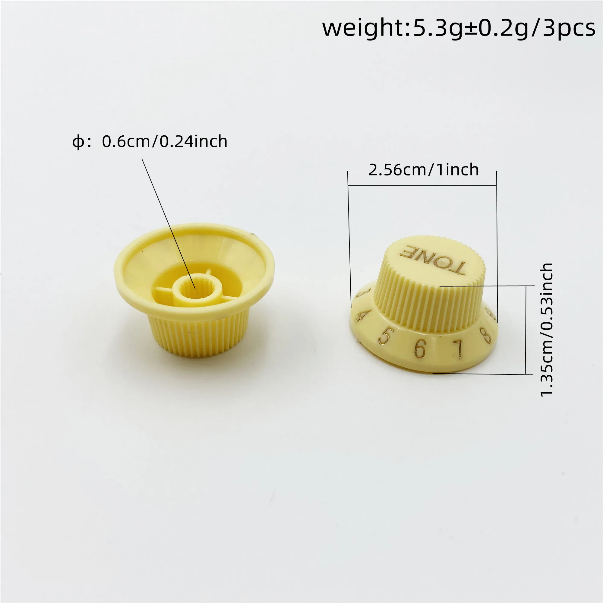 Guitar Knob Caps Set for Electric Guitars 3 Guitar Knob Caps Set for Electric Guitars - Image 3