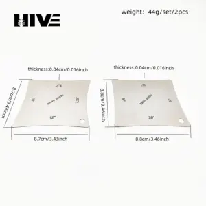 Stainless Steel Guitar Radius Measuring Set 10 S68ec1654eb644238aea390f5b678b1410