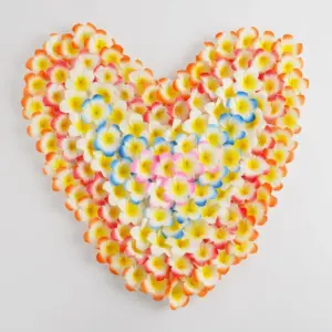 Vibrant Foam Artificial Plumeria Flowers Set 15 S68f69eb57e9f400c842f9b2348ef28d1T