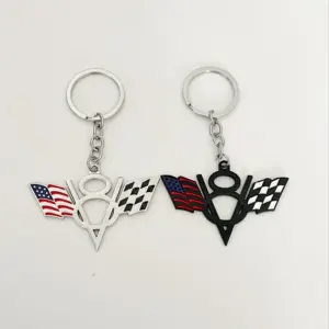 V8 Engine & American Flag Keychain 8 S6901198f435e482fa4b65b4ee254531bE