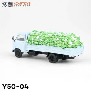 White Die-Cast Cargo Truck Model 1:64 Scale 8 S691713dc83674b21b9faf91eaedda8beN