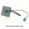 Panel Mount FAKRA Extension Cable 15cm/25cm