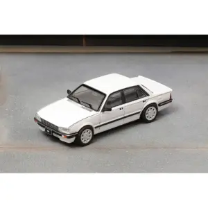White Peugeot 505 Diecast Model 1:64 Scale