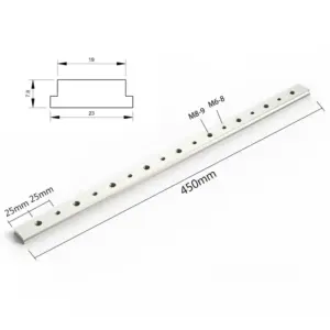 Aluminum T-Track Slider for Woodworking Projects 19 S694501b4ff7b4f498efde979307385f59