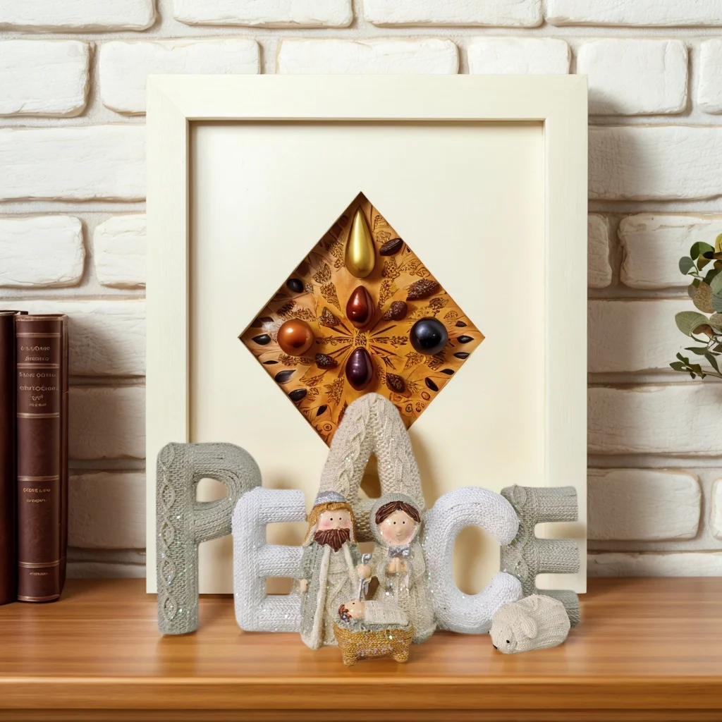 Peace Nativity Scene Figurine Set 5 Peace Nativity Scene Figurine Set - Image 5
