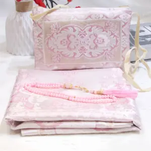 Elegant Floral Muslim Prayer Rug 110x70 cm 9 S6953557c7453479192cf51584c551611x