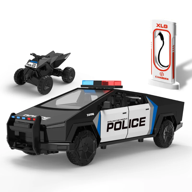Police Tesla Model S Diecast Collection Piece 5 Police Tesla Model S Diecast Collection Piece - Image 5