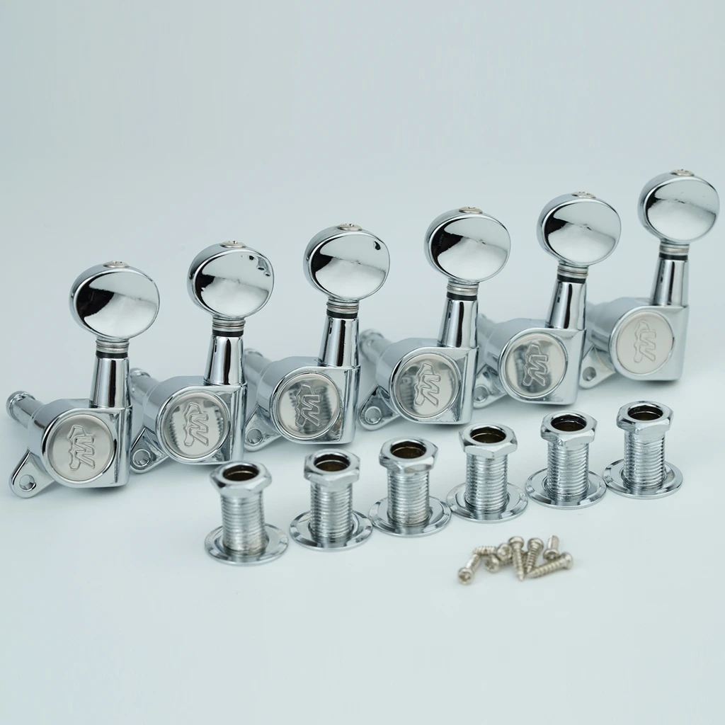 Wilkinson CR WJN05 Guitar Tuners Silver Set 2 Wilkinson CR WJN05 Guitar Tuners Silver Set - Image 2