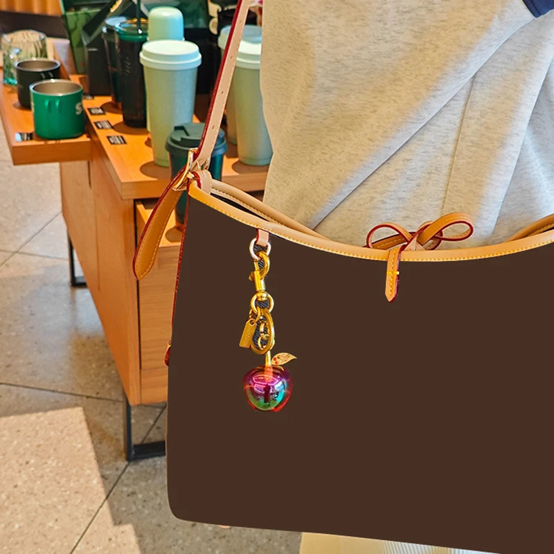 Vibrant Purple Kirsite Apple Keychain 5 Vibrant Purple Kirsite Apple Keychain - Image 5