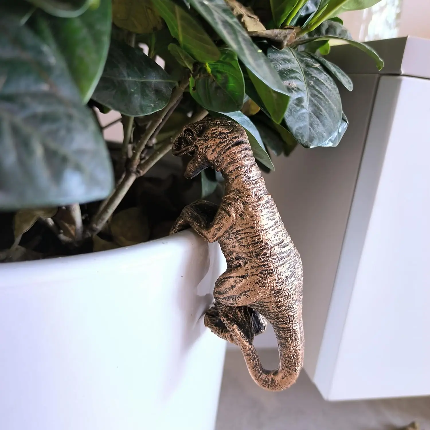 Whimsical Dinosaur Plant Hanger T-73 5 Whimsical Dinosaur Plant Hanger T-73 - Image 5