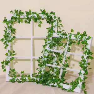 Realistic Artificial Silk Ivy Leaf Garland with 72 Leaves 12 S69917142c59549bf9479c8b6a0b8c4d2v