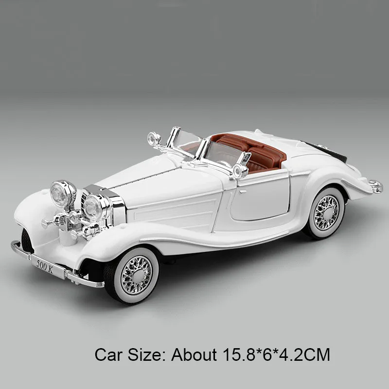Vintage 1:32 Scale Diecast Car Model with Lights 10 Vintage 1:32 Scale Diecast Car Model with Lights - Image 10