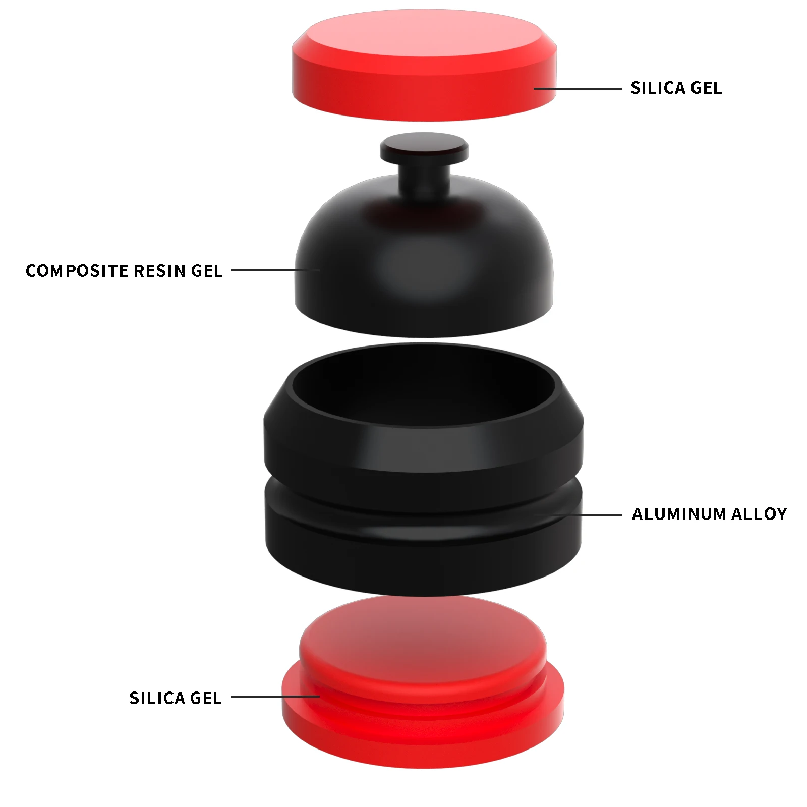 Shock-Absorbing Silicone Gel Support Pads for Audio Equipment 4 Shock-Absorbing Silicone Gel Support Pads for Audio Equipment - Image 4