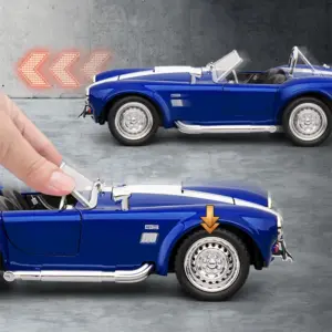 1965 Shelby Cobra 427 S/C Diecast Model in Blue 14 S69de2bc8585a42d4881223bd392f0267f