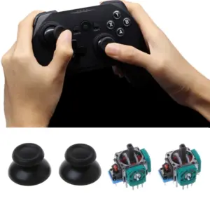 Black PS4 3D Analog Joystick Set for Controller 8 S69e0e9cfe57e493687a327effb4bed919
