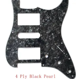 Black Loaded HSH Guitar Pickguard Set for Fender Strat 18 S69fd19e92de549119221ff1fde6bb643q 1