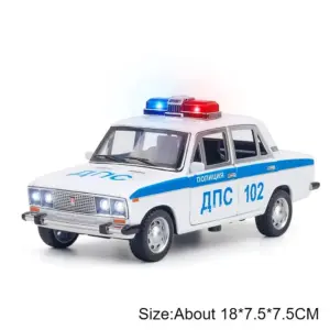1:24 Scale Lada 2106 Police Car Model 16 S6a13fb96efe14bbda7a780598cb9ba836