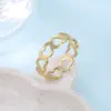 Heart-Shaped Gold Ring for Women