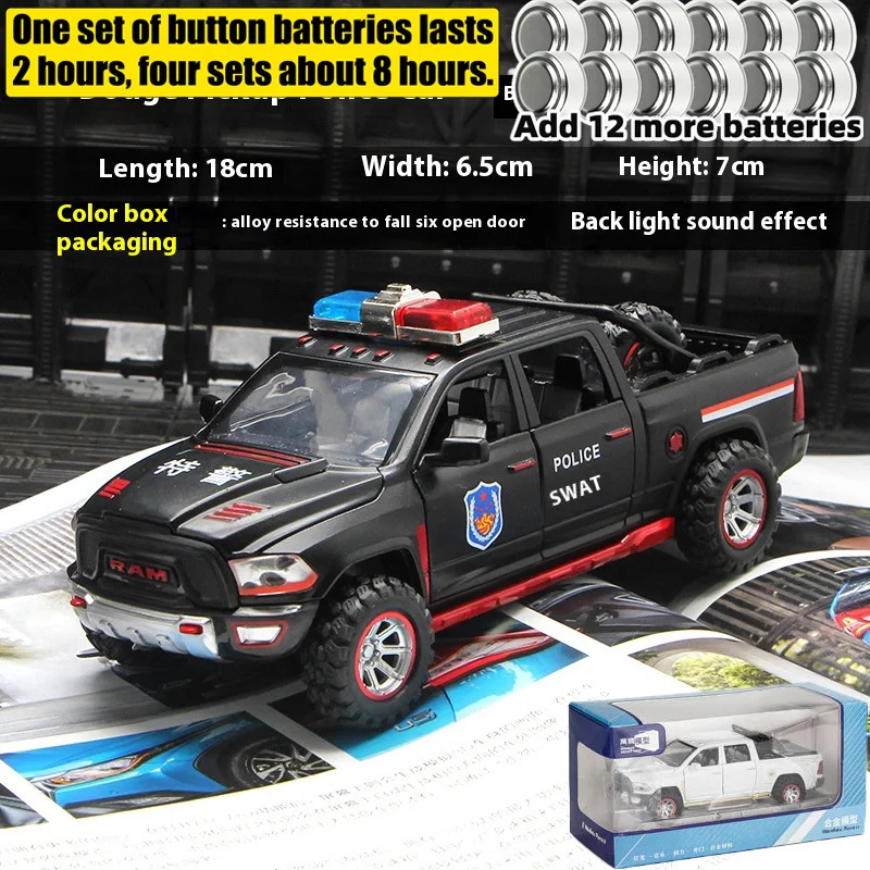 1:32 Dodge RAM TRX Diecast Model Pickup 8 1:32 Dodge RAM TRX Diecast Model Pickup - Image 8