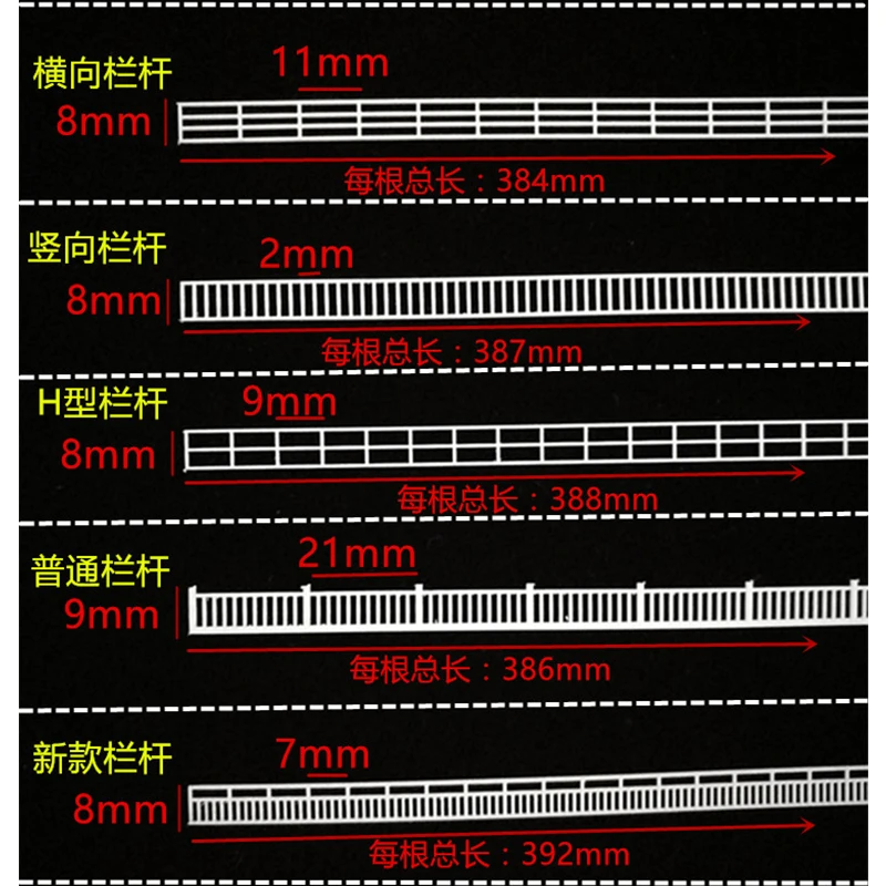 8MM N Scale Railing for Dioramas 2 8MM N Scale Railing for Dioramas - Image 2