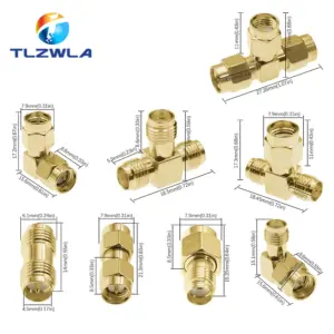 SMA to SMA RF Connector Set with 24V Compatibility 15 S6a87919cd45845f4ac4d365979adda7aK