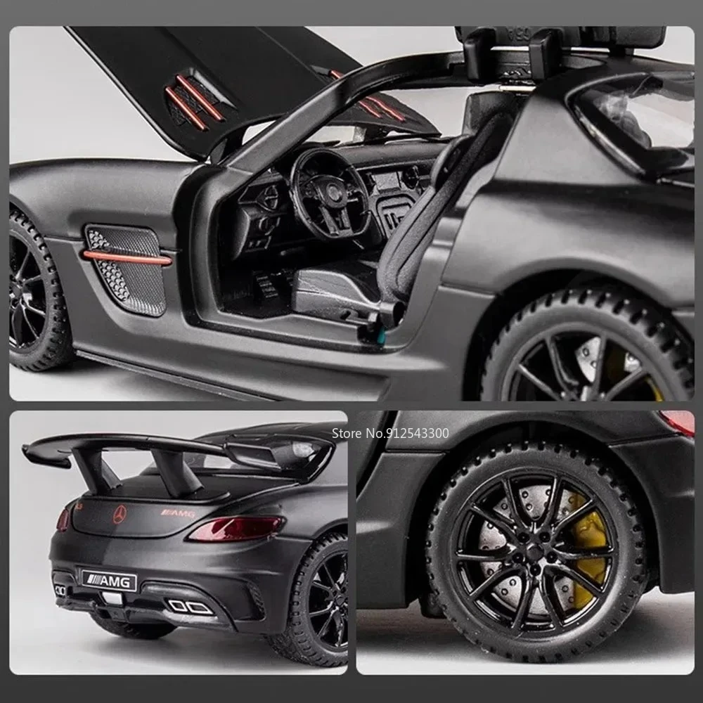 Mercedes-Benz SLS AMG 1:32 Diecast Model 4 Mercedes-Benz SLS AMG 1:32 Diecast Model - Image 4