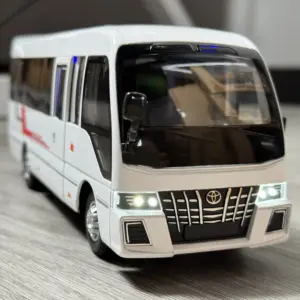 1:32 Scale Toyota Coaster Diecast Model 10 S6a9a6e7c41b04623bdb09d90cab02036T