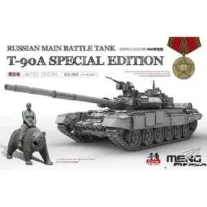 1/35 T-90A Tank Model by Meng