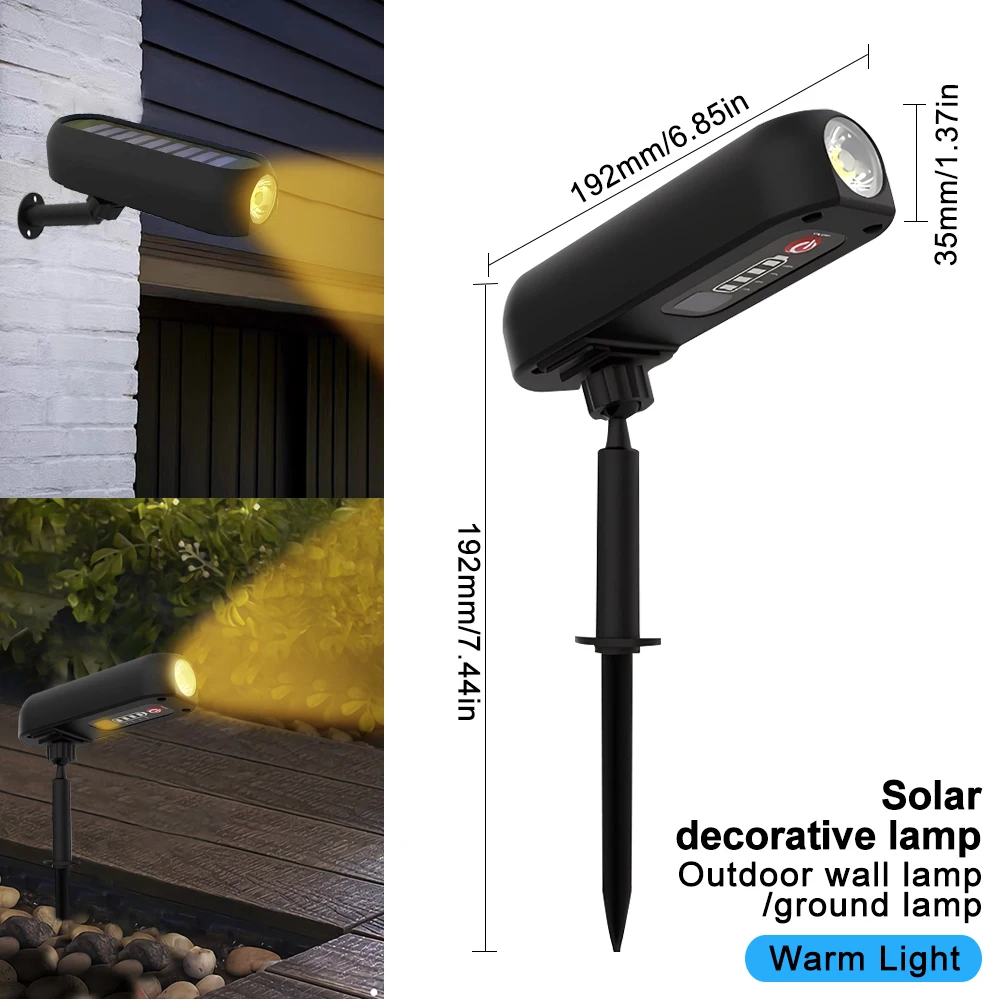 Outdoor Solar Spotlight for Gardens 8 Outdoor Solar Spotlight for Gardens - Image 8