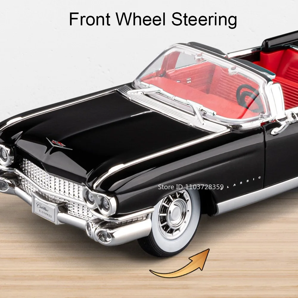 Pink 1:24 Scale Miniature Eldorado Car 4 Pink 1:24 Scale Miniature Eldorado Car - Image 4