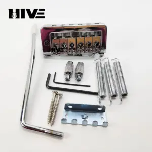 Double-Cranked Metal Guitar Tremolo Bridge 14 S6aba987e8391413fa6076b7b71c07c5ar