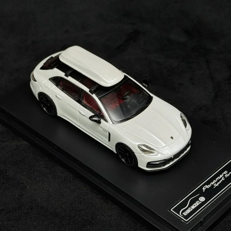 Red Porsche Panamera Wagon 1:64 Scale Model 2 Red Porsche Panamera Wagon 1:64 Scale Model - Image 2