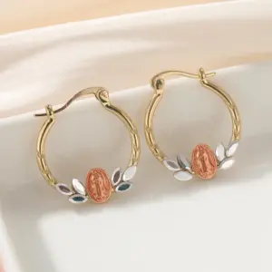 Elegant Gold and Silver Hoop Earrings for Women 7 S6aea4bc0a16946628bfba337400b9f96J