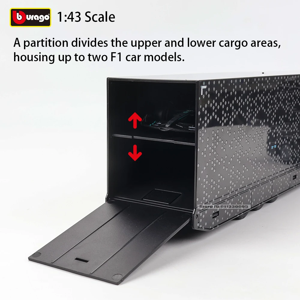 Mercedes-AMG F1 W15 Hauler Die-Cast Set 1:43 Scale 6 Mercedes-AMG F1 W15 Hauler Die-Cast Set 1:43 Scale - Image 6