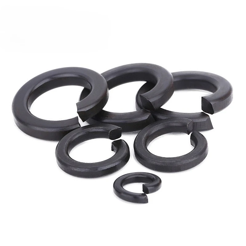 Black Grade 8.8 Metal Lock Washers Set 3 Black Grade 8.8 Metal Lock Washers Set - Image 3