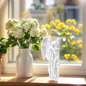 White Angel Sculpture for Home Decor 10 S6b00bdb325d24437a13a236100dc0af52