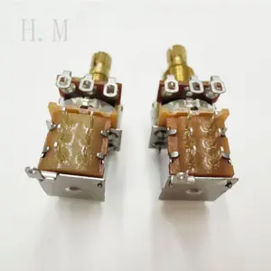 Durable 18mm Brass Split-Shaft Guitar Potentiometer 12 S6b2721048f374066a9ed8c0be2c7871bY