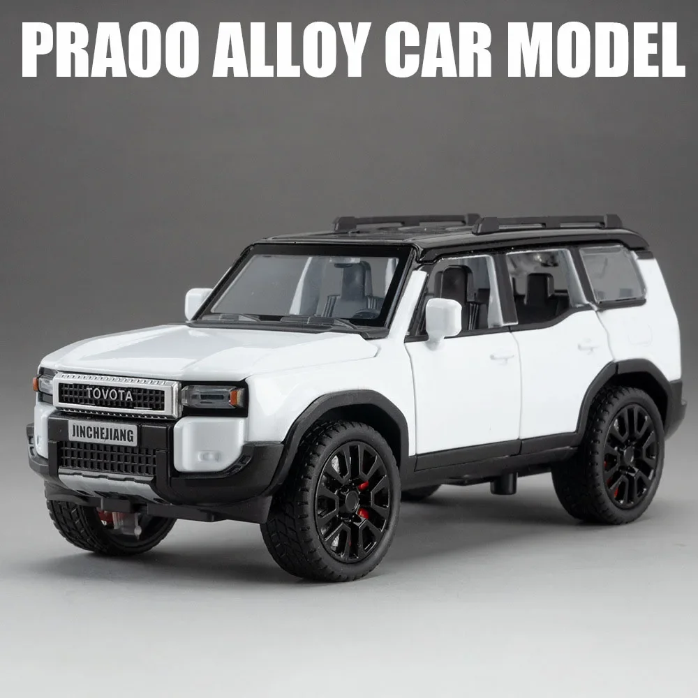 1:32 Scale Gold Prado Off-Road Toy Car 7 1:32 Scale Gold Prado Off-Road Toy Car - Image 7