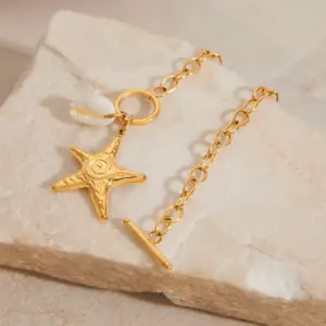 Beach-Inspired Gold Stainless Steel Bracelet 11 S6b3625b0dbe34015b8e747c938585f33e