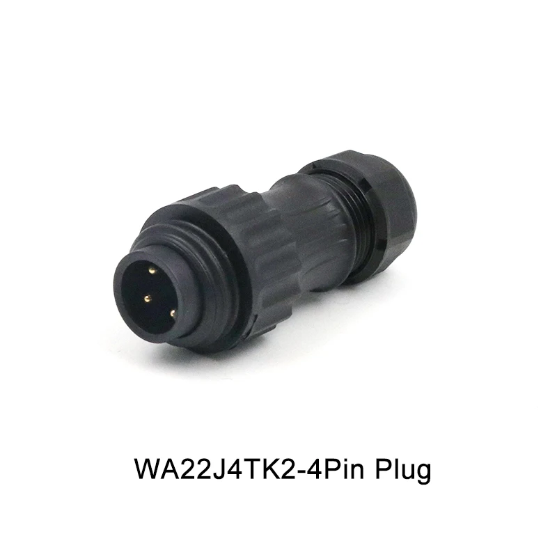 Industrial Waterproof IP67 Electrical Connector for 4/7 Pins 7 Industrial Waterproof IP67 Electrical Connector for 4/7 Pins - Image 7