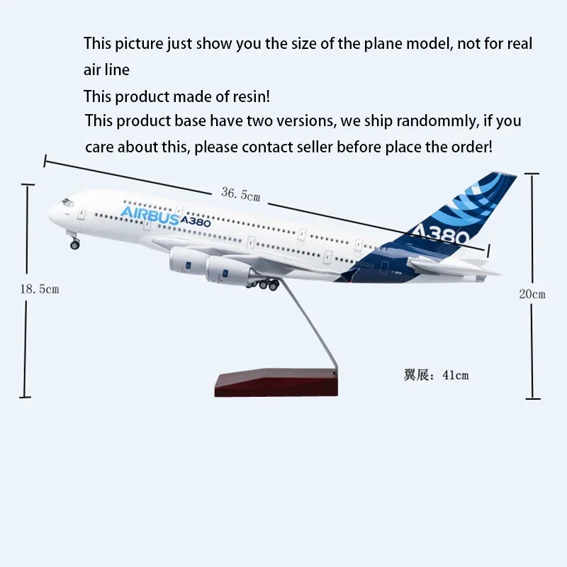 QANTAS Airbus A380 Scale Model - 36.5cm 6 QANTAS Airbus A380 Scale Model - 36.5cm - Image 6