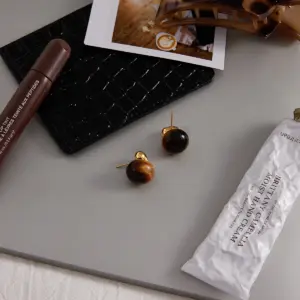 Gold-Tone Stainless Steel Geometric Earrings 11 S6b438547e231475c97d5986cc977ab05B