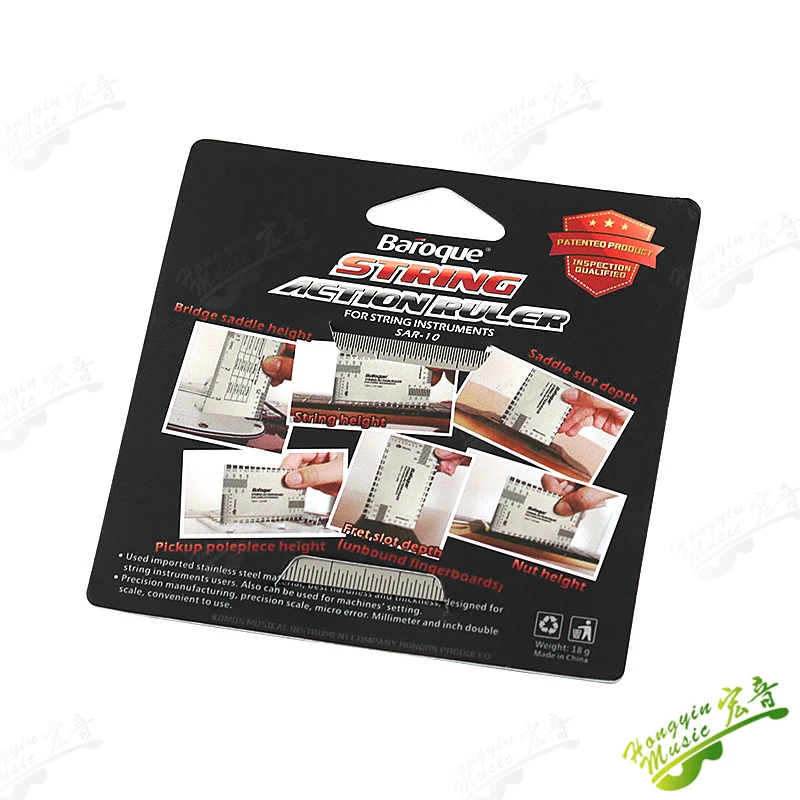 Stainless Steel Guitar Measurement Tool 5 Stainless Steel Guitar Measurement Tool - Image 5