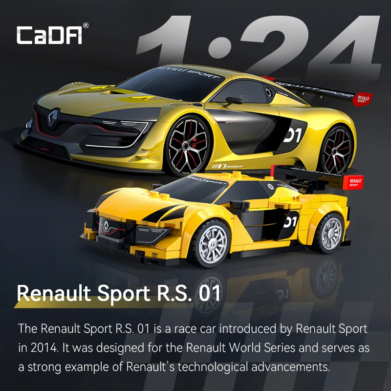 Renault Rally Car Model by CaDA 1:24 Scale 2 Renault Rally Car Model by CaDA 1:24 Scale - Image 2