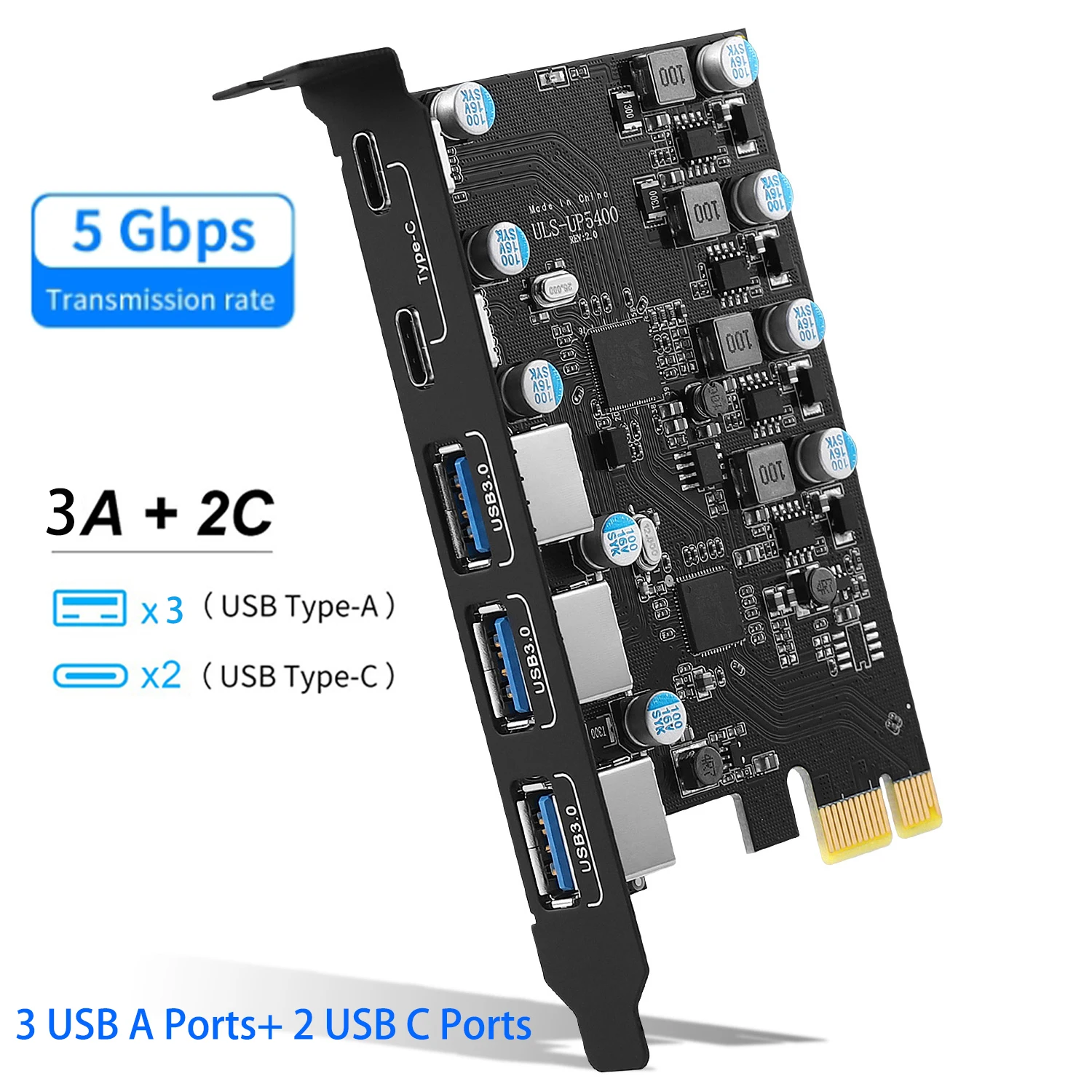 PCIe USB Expansion Card with 4 Ports 8 PCIe USB Expansion Card with 4 Ports - Image 8