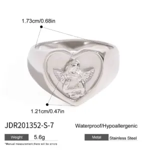 Heart-Shaped Cupid Rings Set for Women 14 S6b8574ed0a544f64af61b4847b45b1dc9