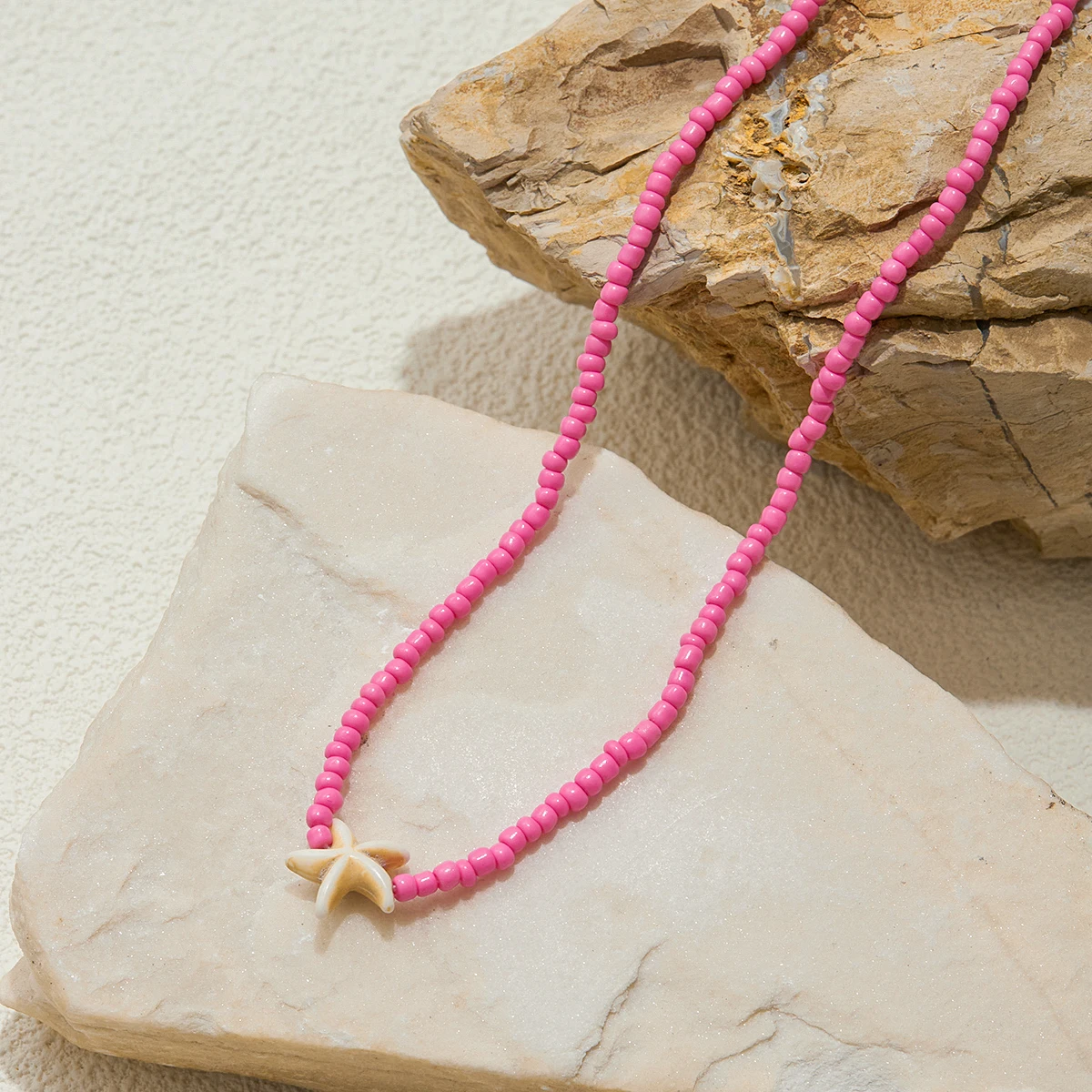 Ocean-Inspired Stainless Steel Necklace JDN0305035 4 Ocean-Inspired Stainless Steel Necklace JDN0305035 - Image 4