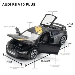 1:32 Scale Audi R8 V10 Plus Alloy Model 13 S6b93cf72be30424ca2289b829a887987a
